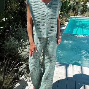 Beach Riot Crochet Women's set- Pants Cargo